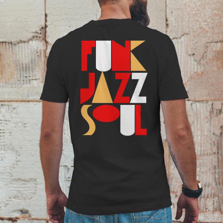 Funk Jazz Soul Mens Back Print T-shirt Funny Gifts