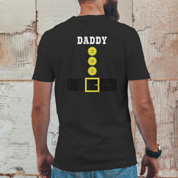 Funny Daddy Dwarf Elf Halloween Costume Mens Back Print T-shirt Funny Gifts