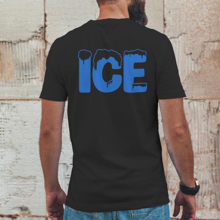 Funny Halloween Ice Costume Logo Halloween Mens Back Print T-shirt Funny Gifts