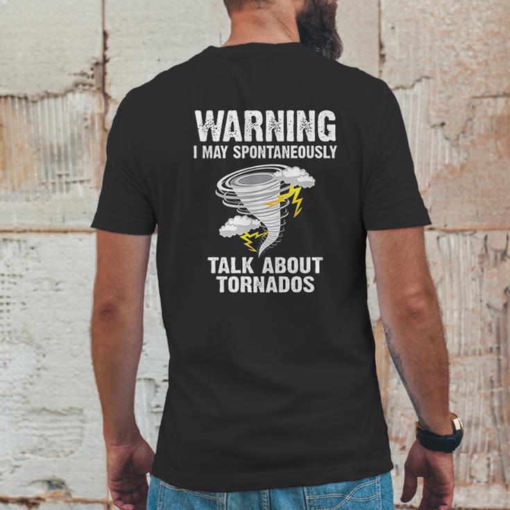 Funny Storm Tornado Chaser Gift Mens Back Print T-shirt Funny Gifts