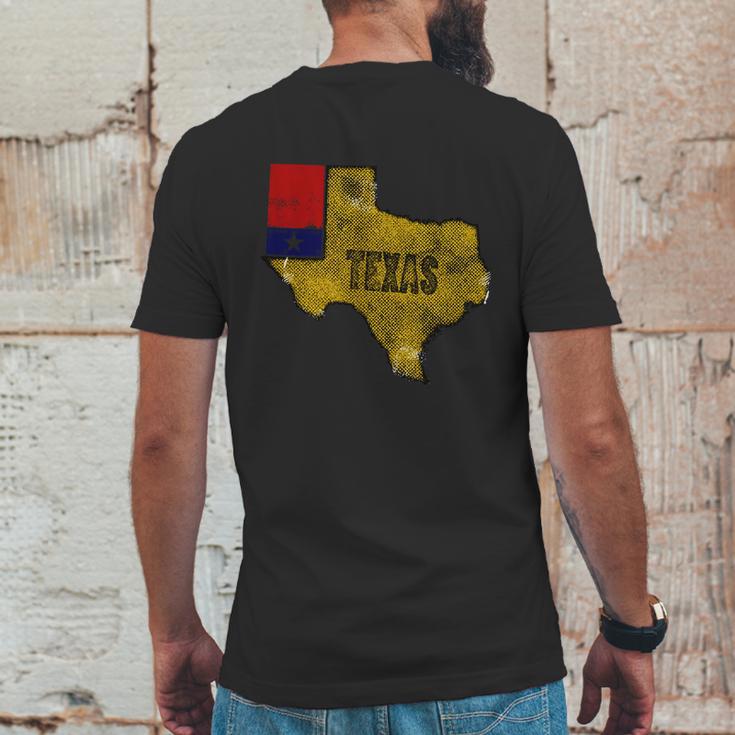 Funny Vintage Texas Logo Mens Back Print T-shirt Funny Gifts