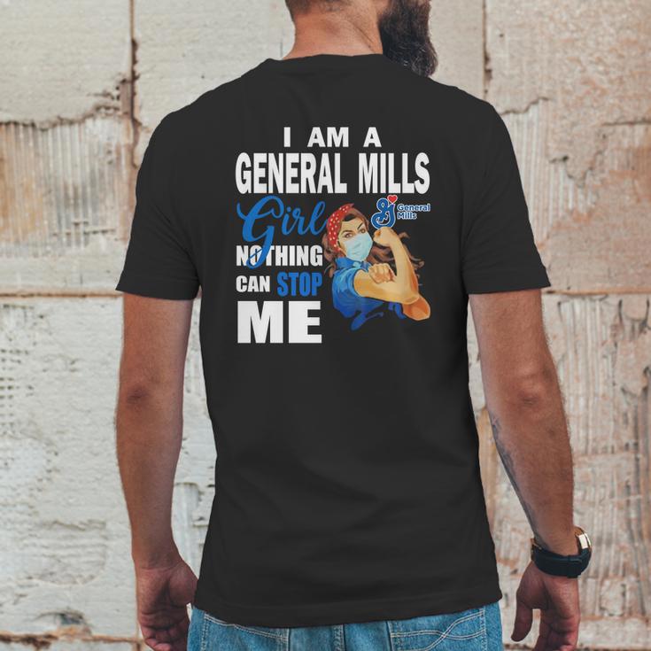 I Am A General Mills Girl Nothing Can Stop Me Coronavirus Shirtsn Mens Back Print T-shirt Funny Gifts