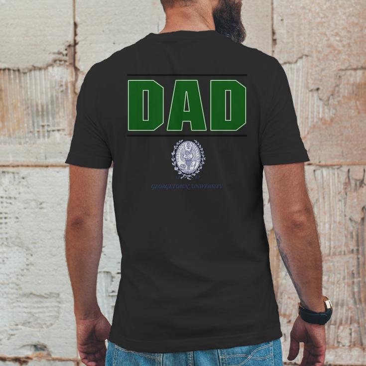 Georgetown University Proud Dad Parents Day 2020 Mens Back Print T-shirt Funny Gifts