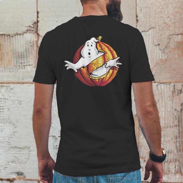 Ghostbusters Classic Halloween Pumpkin Mens Back Print T-shirt Funny Gifts