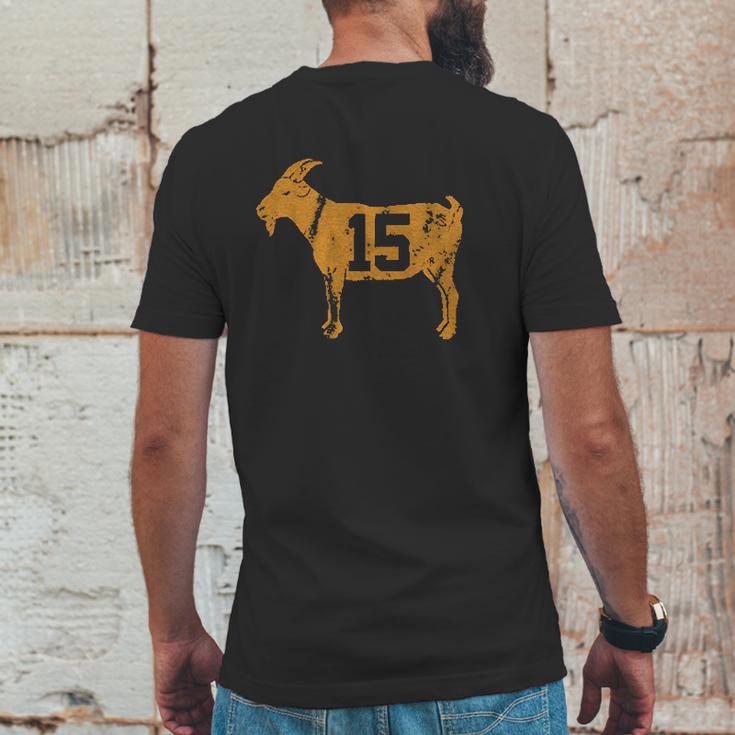 Goat 15 Vintage Mahomes Kansas Mens Back Print T-shirt Funny Gifts