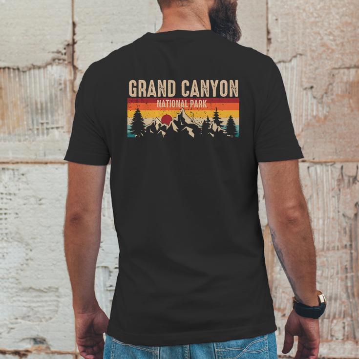 Grand Canyon National Park Arizona Travel Lover Camping Retro Mens Back Print T-shirt Funny Gifts