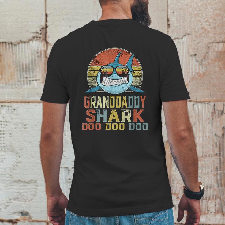 Granddaddy Shark Doo Doo Doo Matching Family Shark Mens Back Print T-shirt Funny Gifts