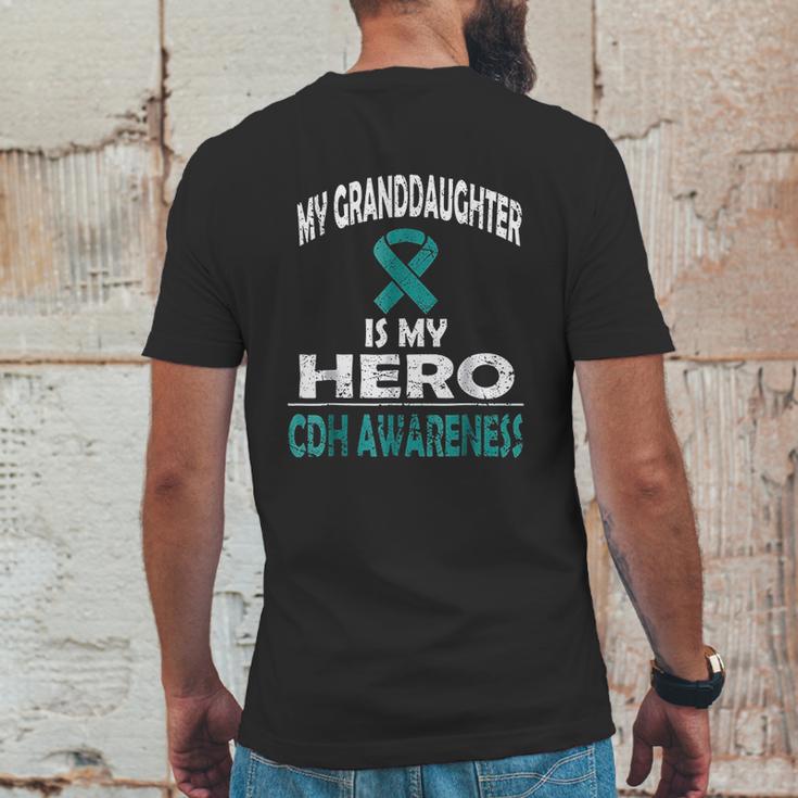 My Granddaughter Is My Hero Cdh Awareness Mens Back Print T-shirt Funny Gifts