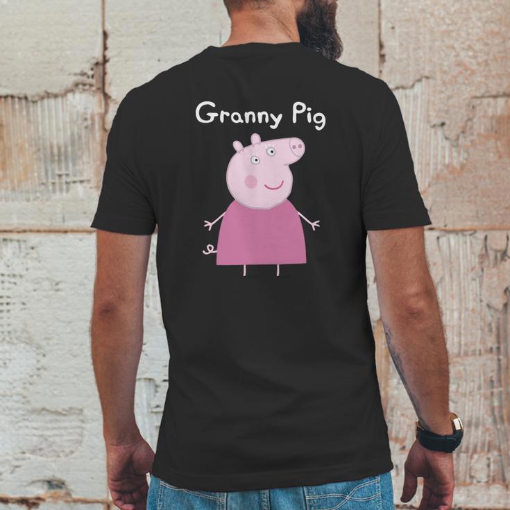 Granny Pig T-Shirt Mens Back Print T-shirt Funny Gifts