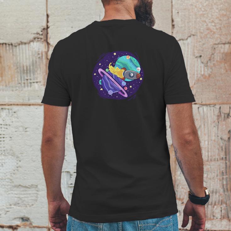 The Great Conjunction Jupiter And Saturn Mens Back Print T-shirt Funny Gifts