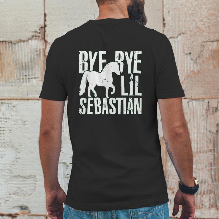 Haase Bye Bye Lil Sebastian Funny Tv Show Quote Ladies Mens Back Print T-shirt Funny Gifts