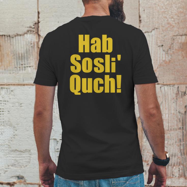 Hab Sosli Quch T-Shirt Mens Back Print T-shirt Funny Gifts