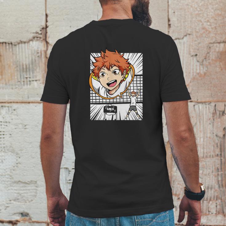 Haikyuu Funny Hinata Mens Back Print T-shirt Funny Gifts