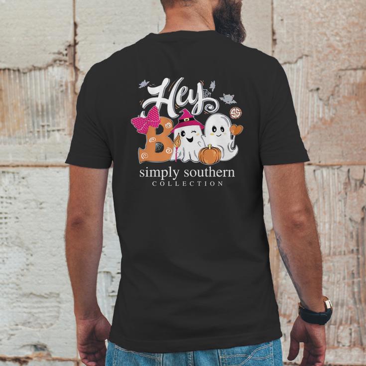 Halloween Hey Boo Simply Southern Collection Mens Back Print T-shirt Funny Gifts