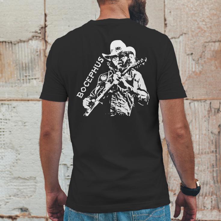 Hank Jr Bocephus Mens Back Print T-shirt Funny Gifts