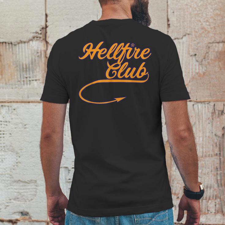 Hellfire Club V2 Mens Back Print T-shirt Funny Gifts