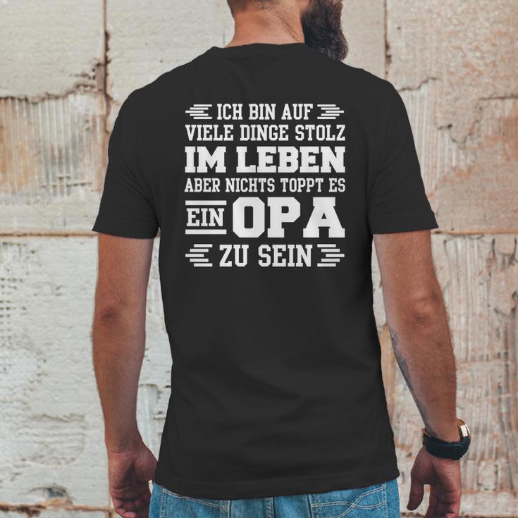 Herren Nichts Toppt Es Ein Opa Zu Sein Vatertag T-Shirt Mens Back Print T-shirt Funny Gifts