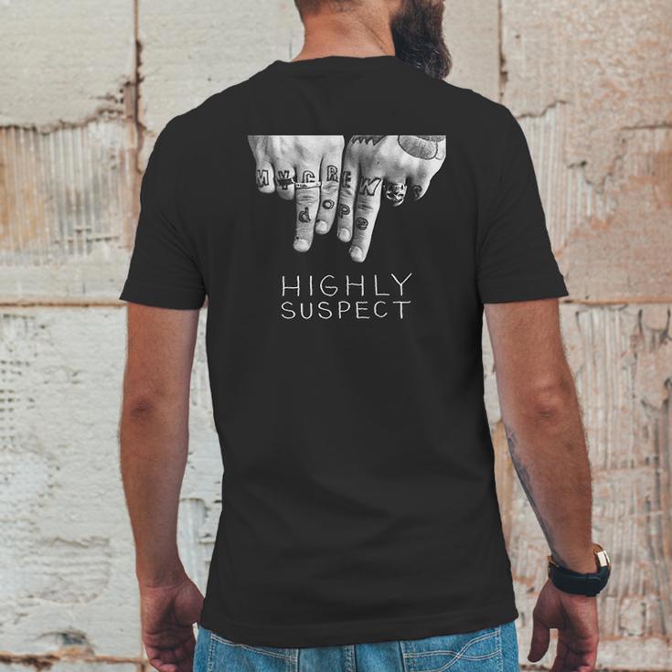 Highly Suspect Music Band Mens Back Print T-shirt Funny Gifts