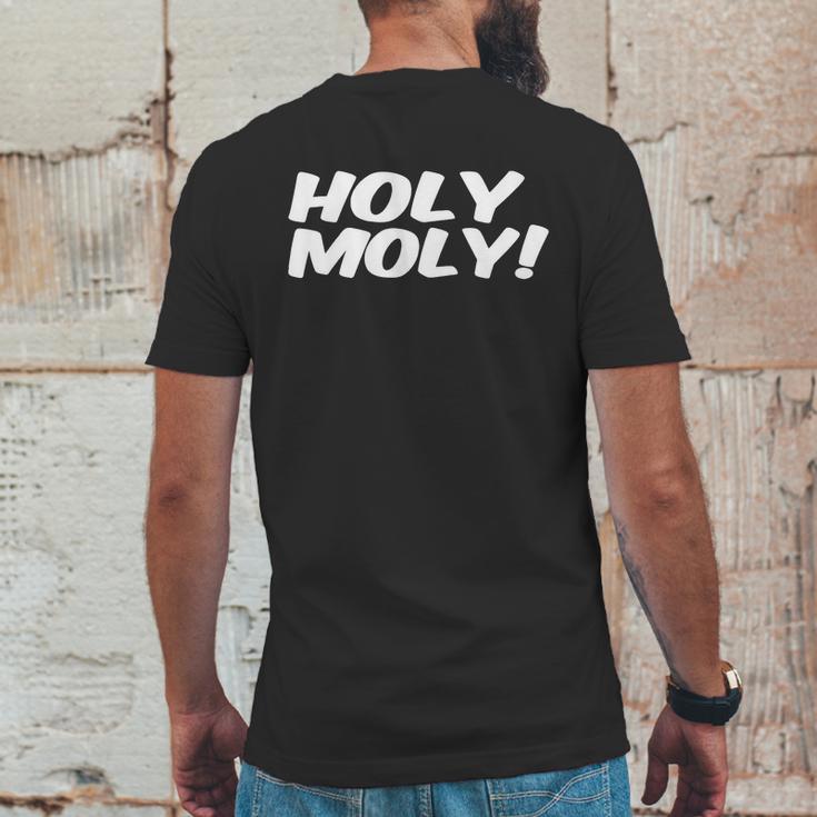 Holy Moly T-Shirt Mens Back Print T-shirt Funny Gifts