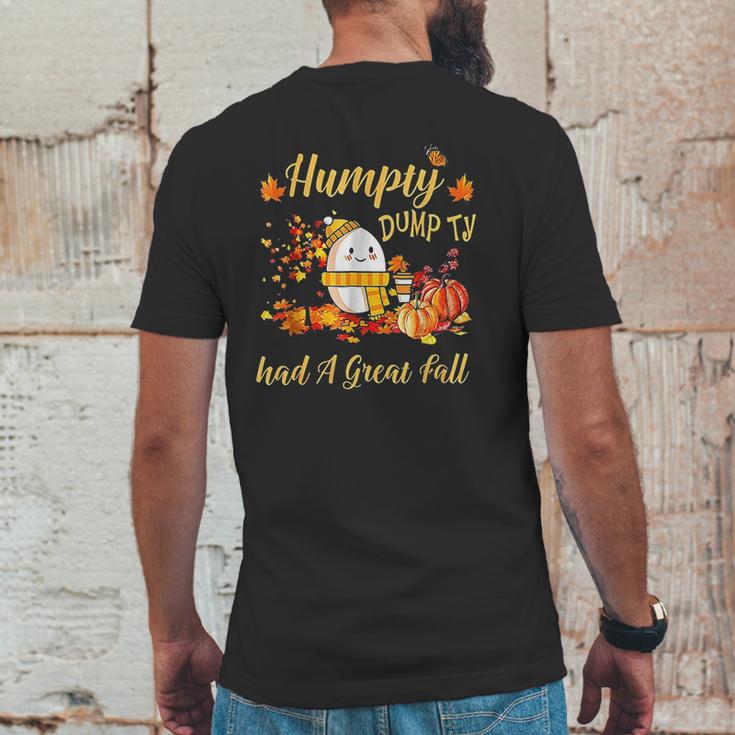 Humpty Dumpty Had A Great Fall Cute Mens Back Print T-shirt Funny Gifts