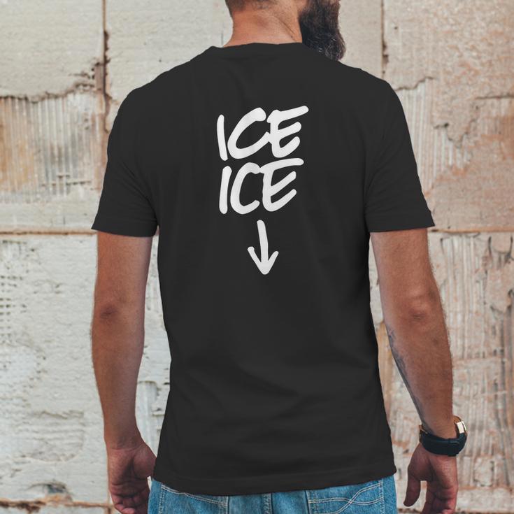 Ice Ice Baby T-Shirt Mens Back Print T-shirt Funny Gifts