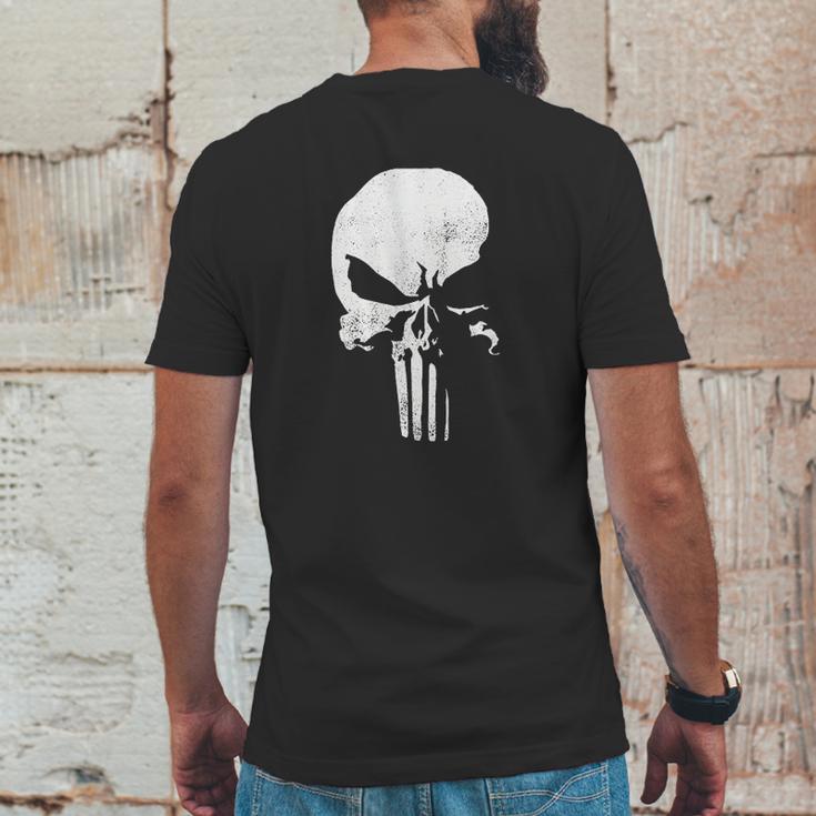 Impact Daredevil Punisher Mens Back Print T-shirt Funny Gifts