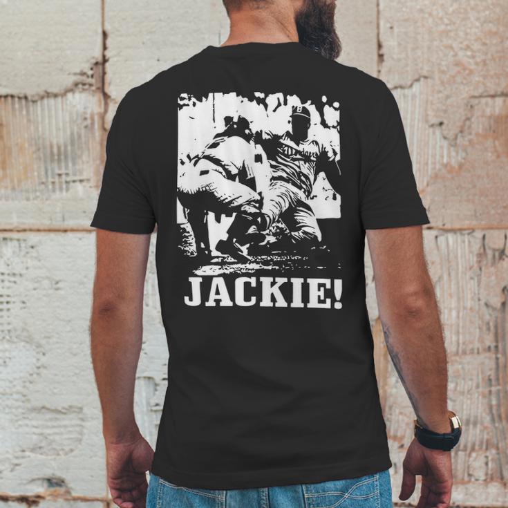 Jackie Robinson Classic Unisex Mens Back Print T-shirt Funny Gifts