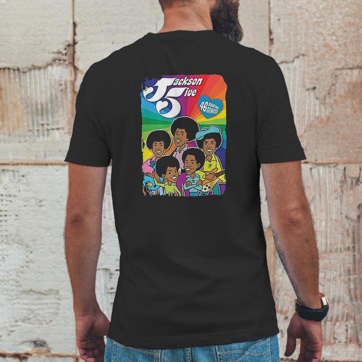 The Jackson 5 Cartoon Mens Back Print T-shirt Funny Gifts