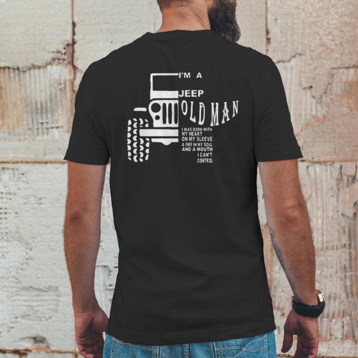 Jeep Old Man I Cant Control For Jeep Lover Aesthetic Gift 2022 Mens Back Print T-shirt Funny Gifts