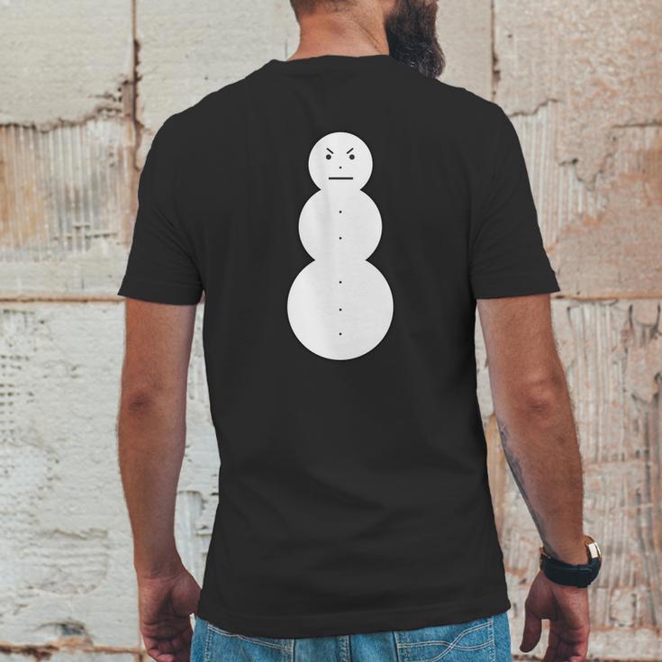 Jeezy Snowman Shirt Mens Back Print T-shirt Funny Gifts