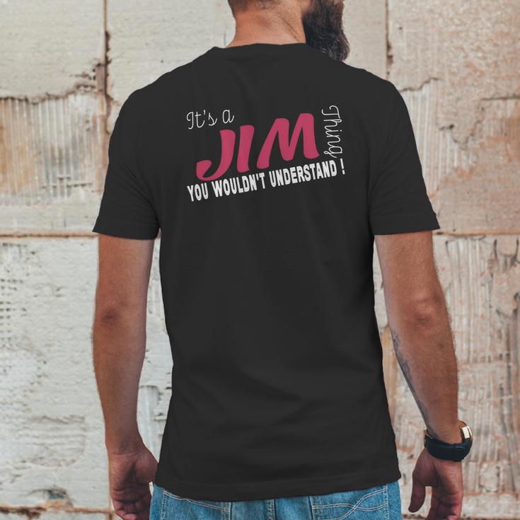 Jim Its Jim Thing - Teeforjim Mens Back Print T-shirt Funny Gifts