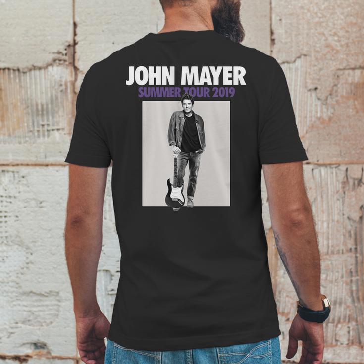 John Mayer World 2019 Mens Back Print T-shirt Funny Gifts