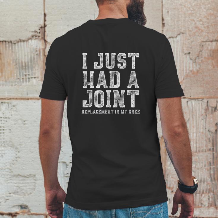 Joint Replacement Knee Joint Replacement Mens Back Print T-shirt Funny Gifts