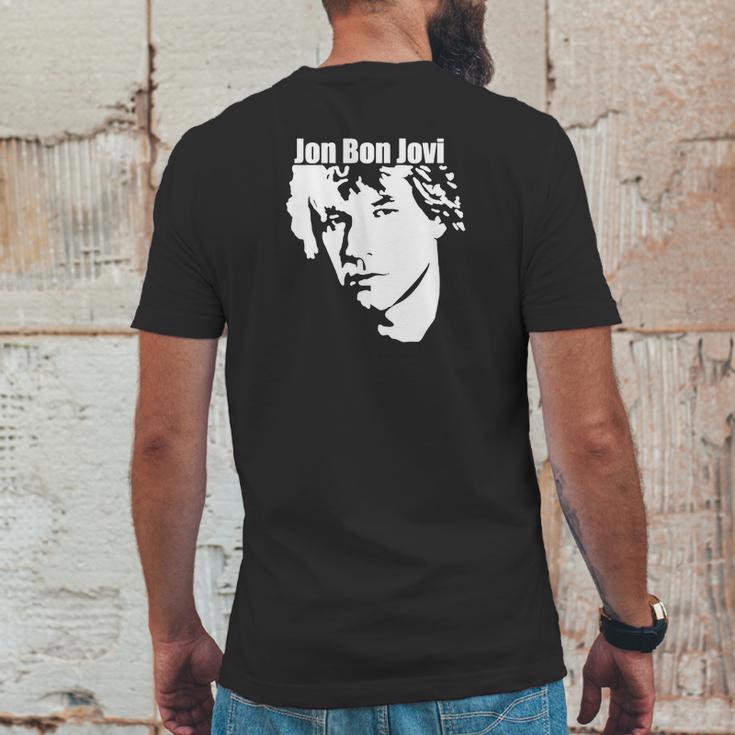 Jon Bon Jovi Mens Back Print T-shirt Funny Gifts