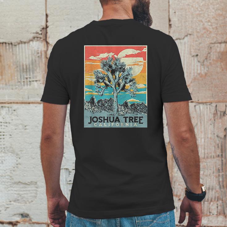 Joshua Tree National Park Vintage Artistic Mens Back Print T-shirt Funny Gifts