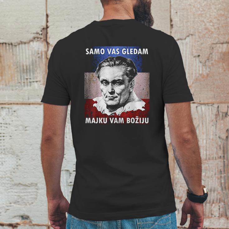 Josip Broz Tito Samo Vas Gledam I Am Watching You Mens Back Print T-shirt Funny Gifts