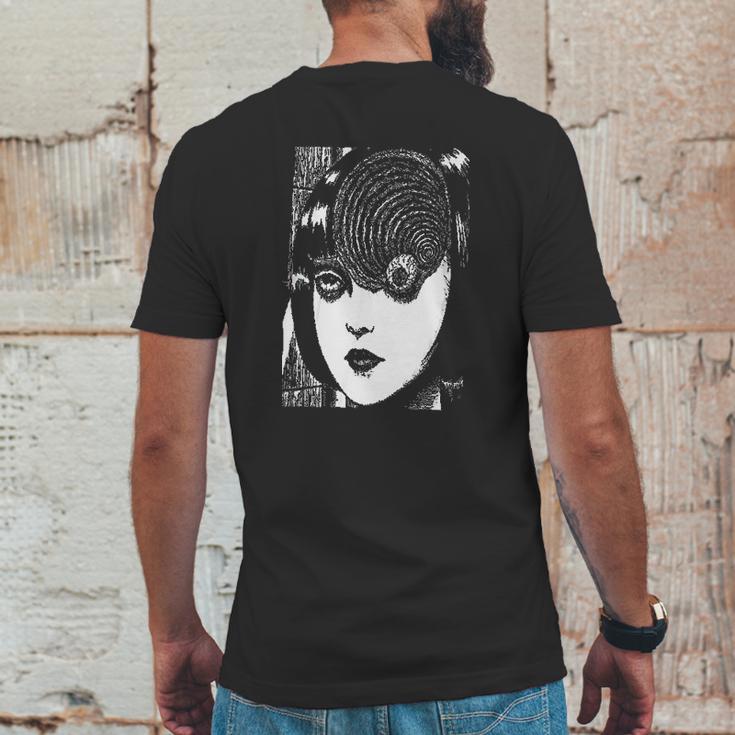 Junji Ito Art Mens Back Print T-shirt Funny Gifts