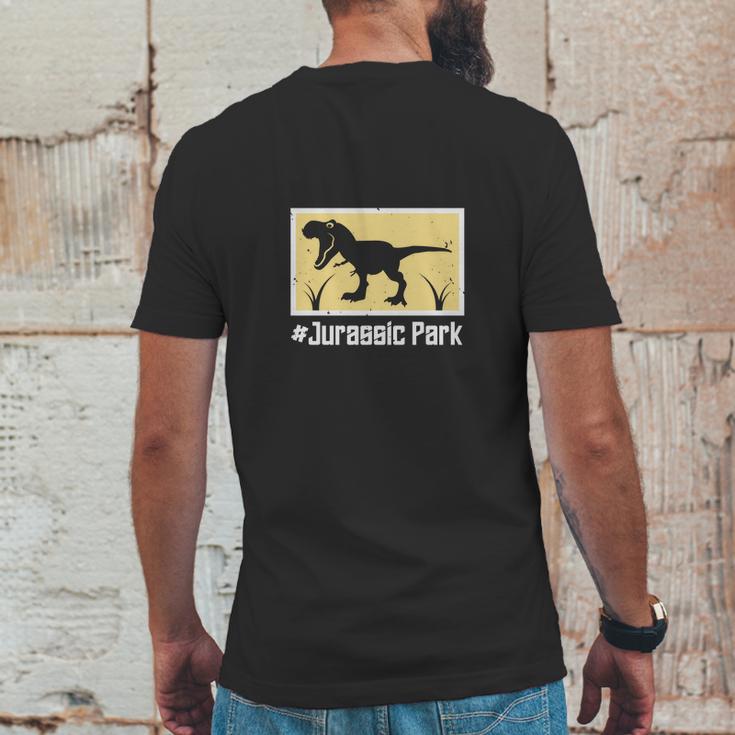 Jurassic Park Mens Back Print T-shirt Funny Gifts