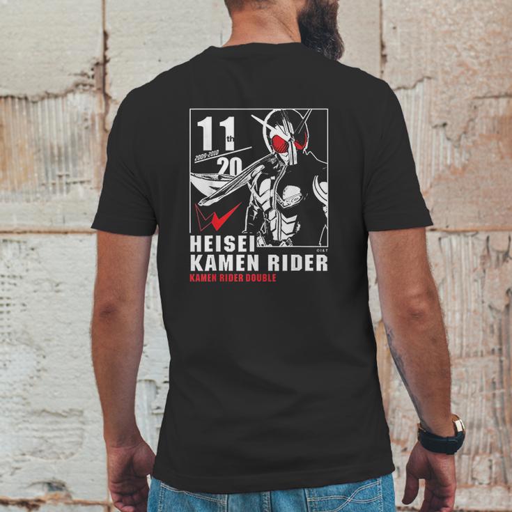 Kamen Rider W Heisei Rider Anniversary Mens Back Print T-shirt Funny Gifts