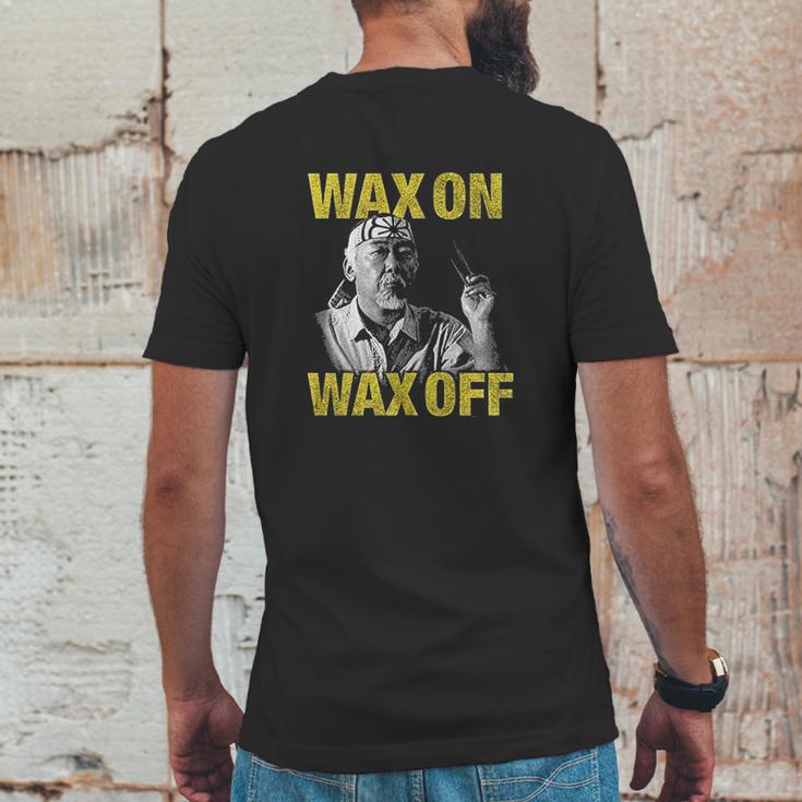 Karate Kid Wax On Off Mens Back Print T-shirt Funny Gifts