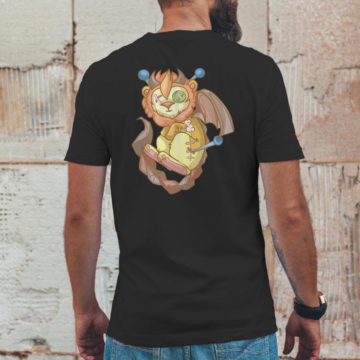 Kawaii Pastel Goth Voodoo Doll Cute Manticore Mens Back Print T-shirt Funny Gifts