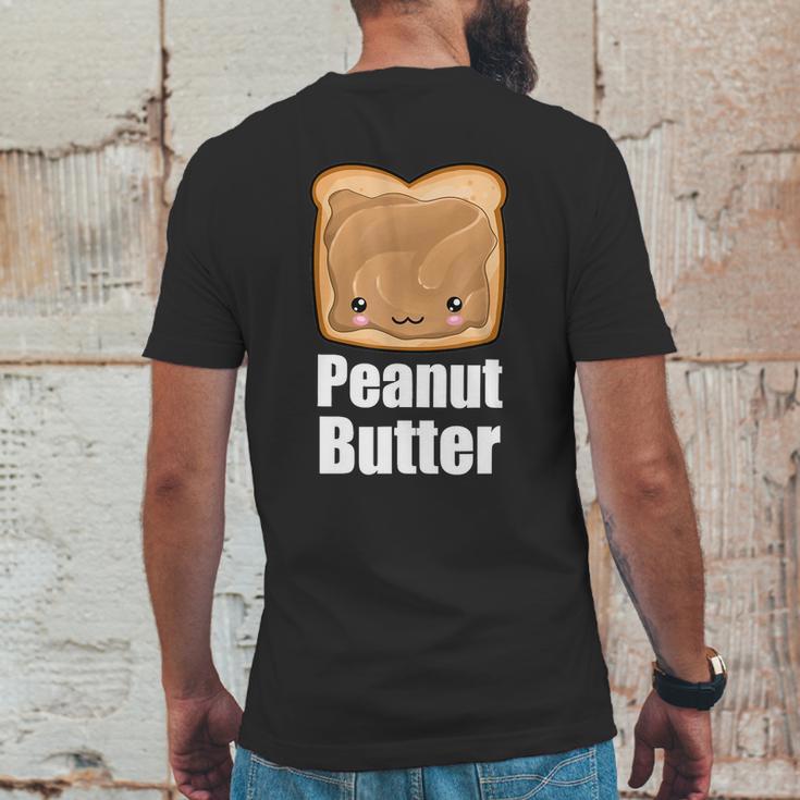 Kawaii Peanut Butter Jelly Pb&J Halloween Matching Bff Shirt Tshirt Mens Back Print T-shirt Funny Gifts