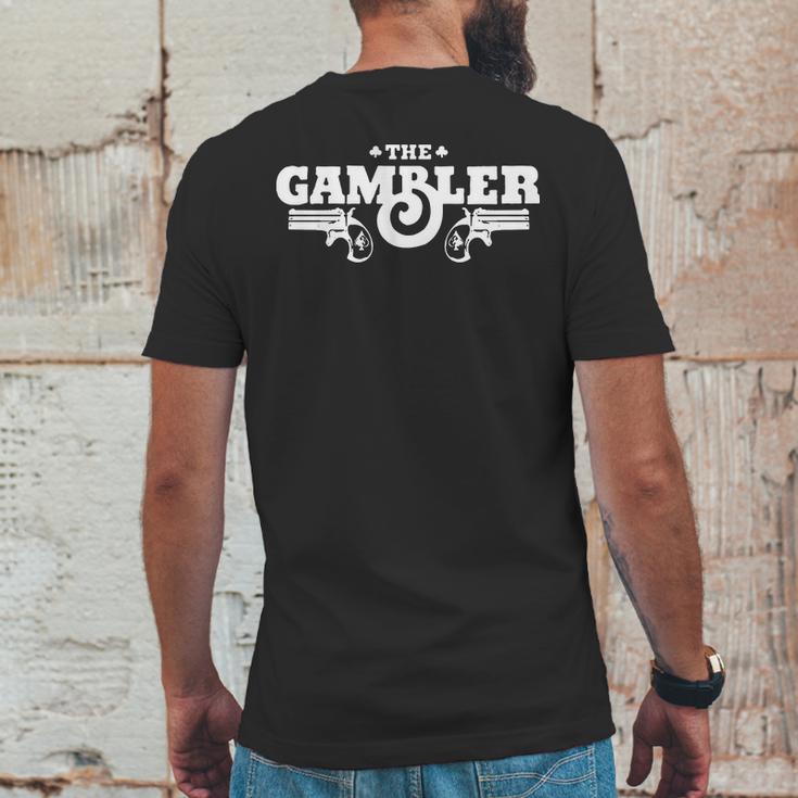 Kenny Rogers Gambler Mens Back Print T-shirt Funny Gifts