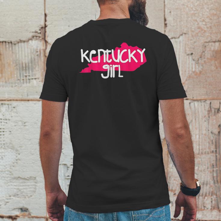 Kentucky Girl I Love Kentucky State Home Mens Back Print T-shirt Funny Gifts