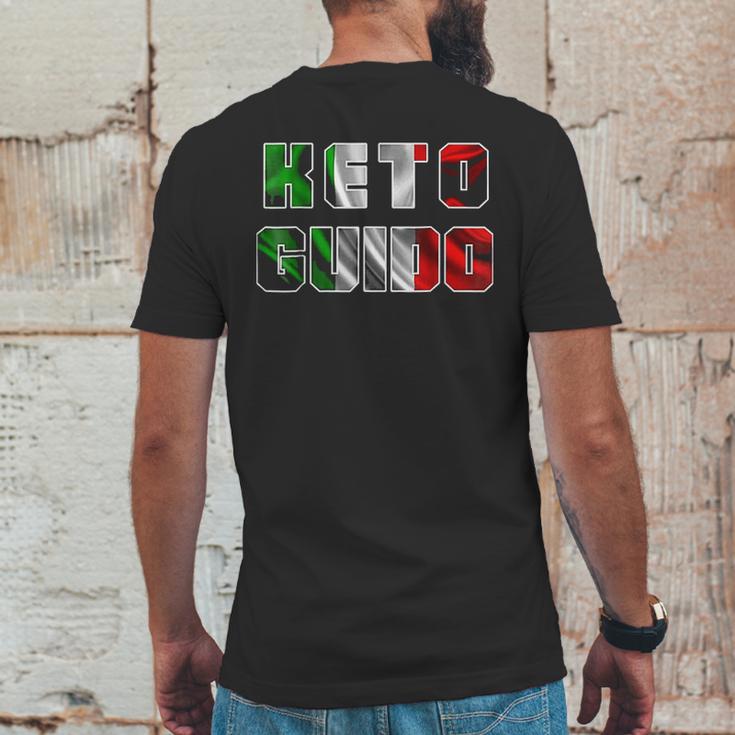 Keto Guido Funny Italian Keto Diet Mens Back Print T-shirt Funny Gifts