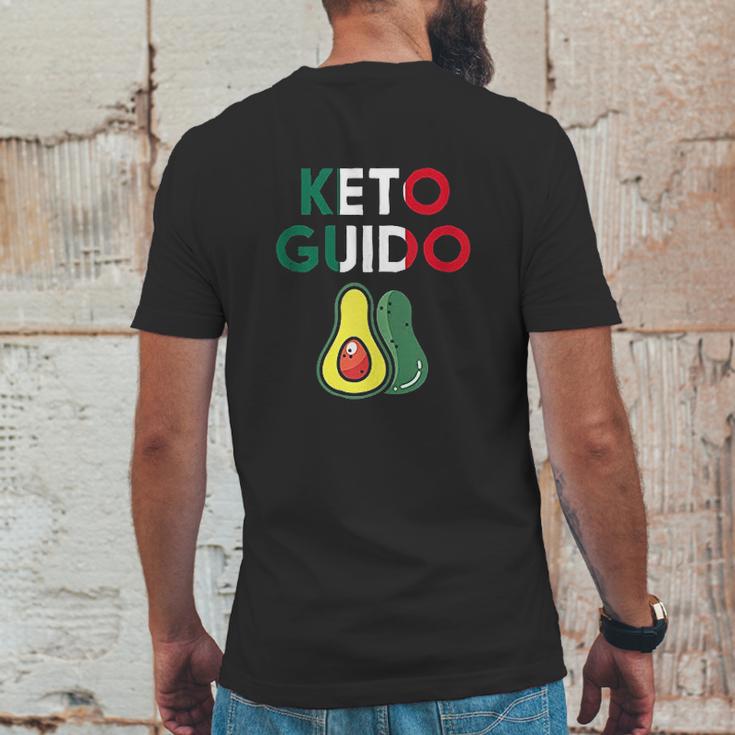 Keto Guido Funny Italian Ketogenic Diet Ketosis Keto Mens Back Print T-shirt Funny Gifts