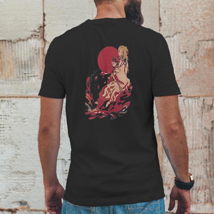 Kimetsu No Yaiba Demon Slayer Sun Mens Back Print T-shirt Funny Gifts