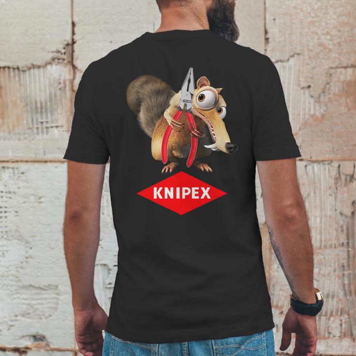 Knipex And Squirrel Mens Back Print T-shirt Funny Gifts