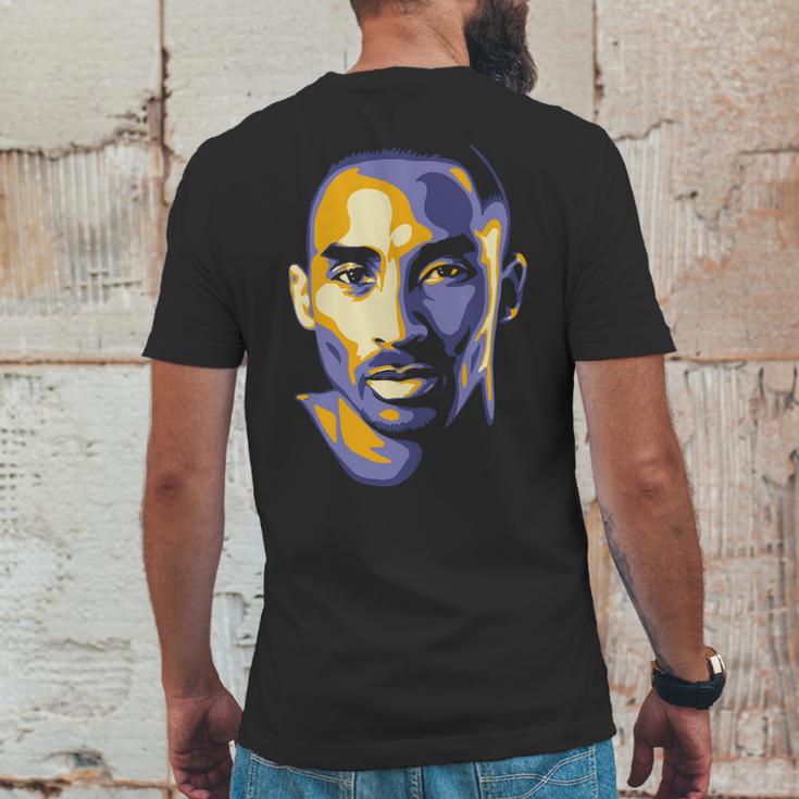 Kobe Bryant - Portrait T-Shirt Mens Back Print T-shirt Funny Gifts