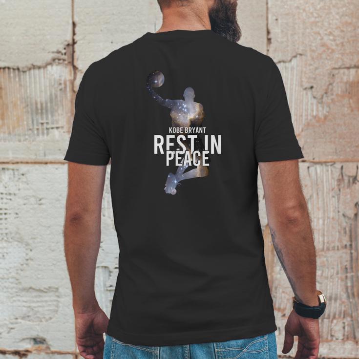 Kobe Rest In Peace Mens Back Print T-shirt Funny Gifts